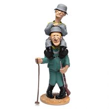 Figurine La Grande Vadrouille - Louis de Funès et Bourvil - par Saint Emett