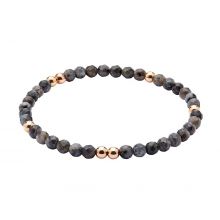 Anil Arjandas Energy Bracelet - Dark Grey Labradorite