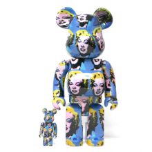 400% + 100% Bearbrick Andy Warhol Marilyn Monroe