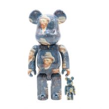 400% + 100% Bearbrick VanGogh Museum Self Portrait