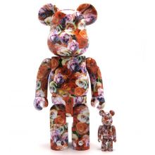 400% + 100% Bearbrick Roses - Mika Ninagawa