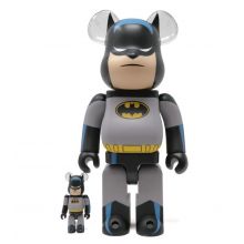 400% + 100% Bearbrick Batman Animated