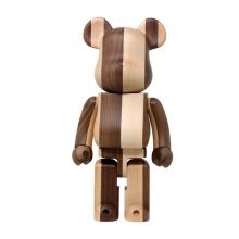 400% Bearbrick Karimoku Half and Half