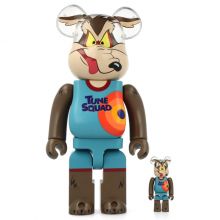 400% + 100% Bearbrick Vil Coyote (Space Jam A New Legacy)