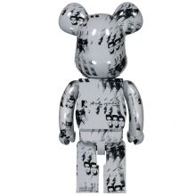 1000% Bearbrick Andy Warhol Elvis Presley