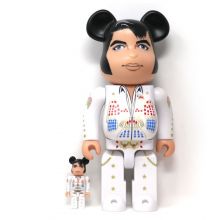 400% + 100% Bearbrick Elvis Presley