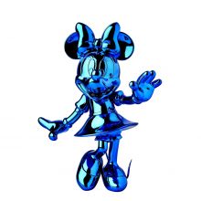 Minnie Welcome Chrome Blue