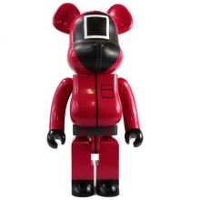 1000% Bearbrick Squid Game Guard (Square)