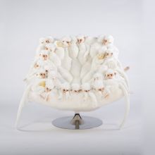 AP Collection White Monkey Chair