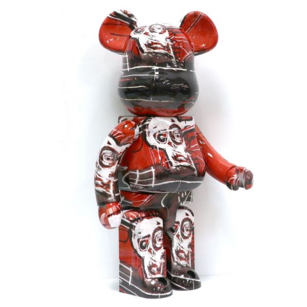 1000% Bearbrick Jean-Michel Basquiat V5 - Connect Paris