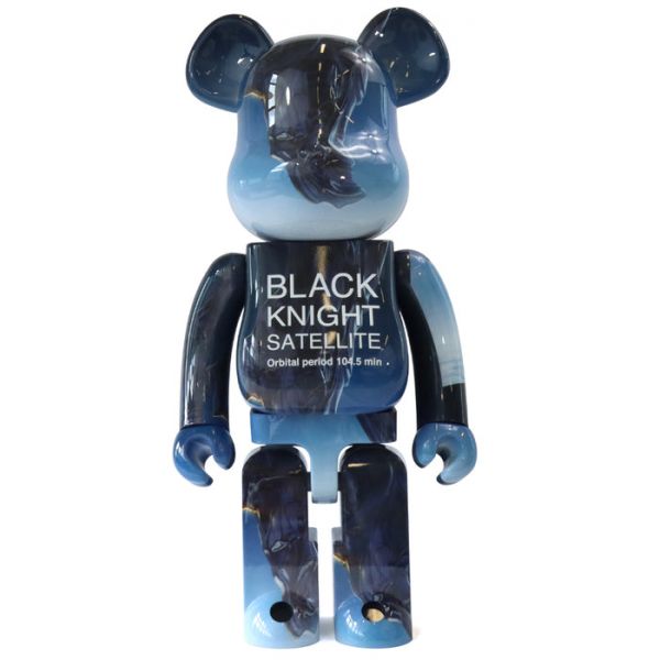 1000 % Bearbrick Black Knight Satellite - Connect Paris