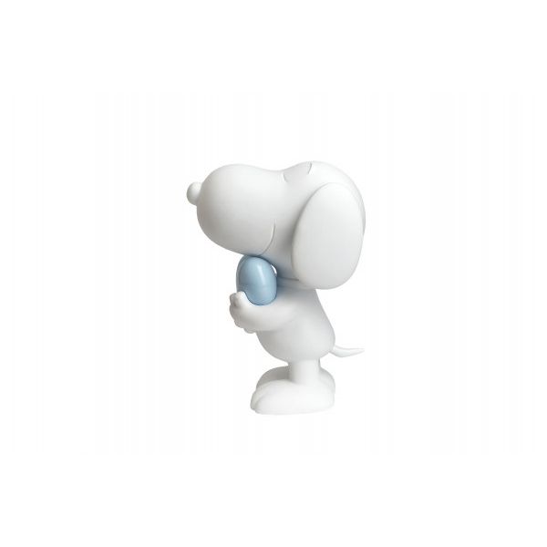 Snoopy Coeur Mat Bleu Pastel Laque Connect Paris
