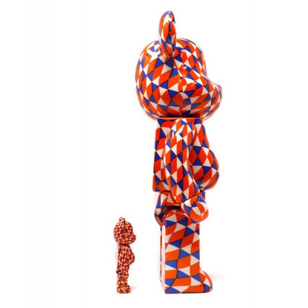 Figurine Medicom Toy 400% + 100% Bearbrick Barry McGee