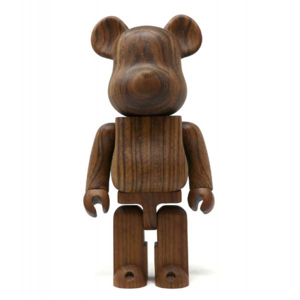 MEDICOM TOY - 25th カリモク 寄木 2nd 400％ MEDICOM TOY - BE@RBRICK カリモク 寄木 2nd 1000％