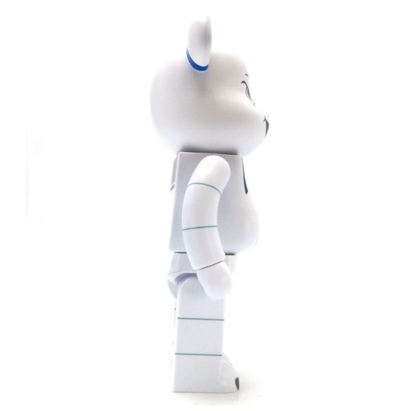 Figurine 400% Bearbrick Stay Puft Marshmallow Man Anger Face