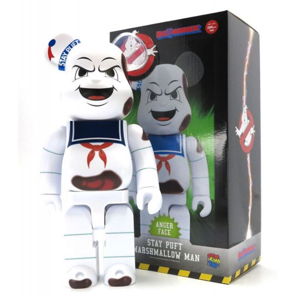 Medicom Bearbrick Marshmallow Man Anger Face by Ghostbusters