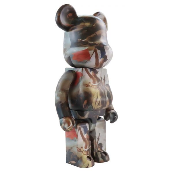 1000% Bearbrick Eugène Delacroix Liberty Leading the People