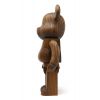 Figurine Medicom Toy 400% Bearbrick Karimoku Ovangkol Wood 